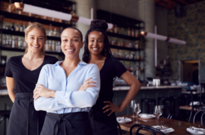 Image of hospitality workers